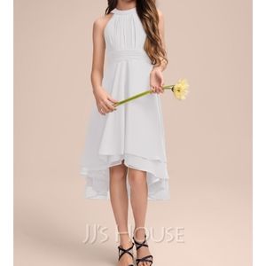 White formal dress